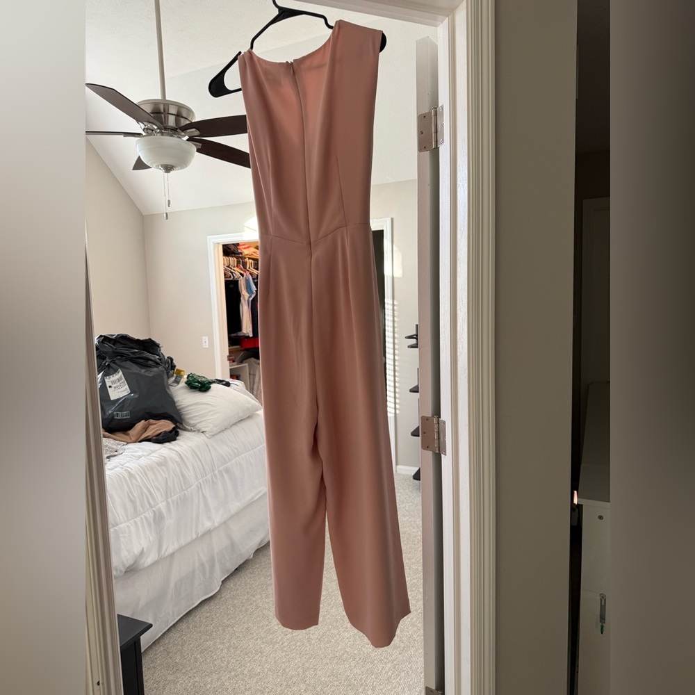 Tahari Blush Jumpsuit